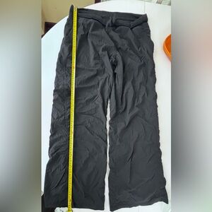 Lululemon Dance Studio Black Pants Full length lined size 10